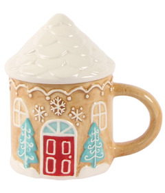 Harman Covered Mug Gingerbread 