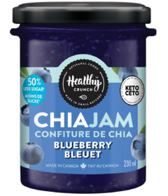 Healthy Crunch Blueberry Chia Jam