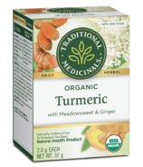 Traditional Medicinals Organic Turmeric Meadowsweet & Ginger Tea