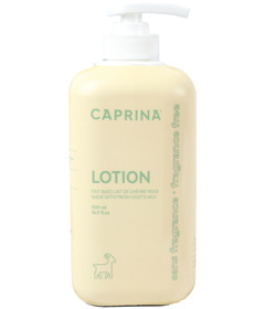 Caprina Body Lotion With Fresh Goat Milk Fragrance Free