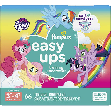 Buy Pampers Easy Ups Training Underwear Trolls Super Pack at