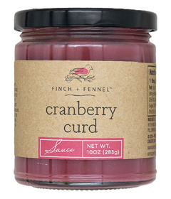 Finch + Fennel Cranberry Curd Sauce