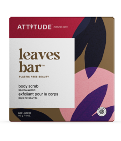 ATTITUDE Body Scrub Bar Sandalwood