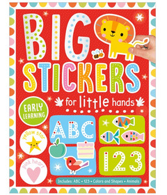 Make Believe Ideas Big Stickers for Little Hands Red