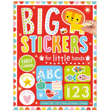 Buy Make Believe Ideas Big Stickers for Little Hands Red at  | Free  Shipping $49+ in Canada
