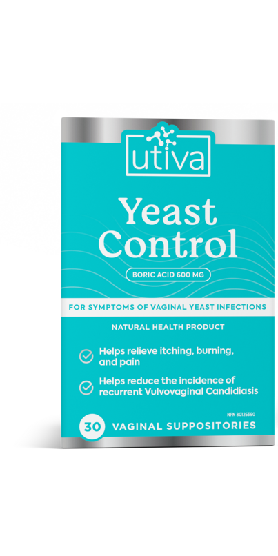 Buy Utiva Yeast Control At Wellca Free Shipping 35 In Canada 7814