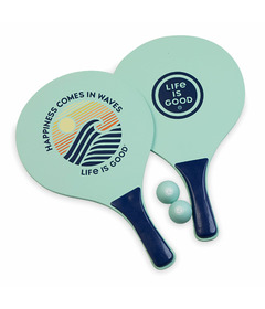 LIG Wooden Paddle Ball Set Happiness In Waves
