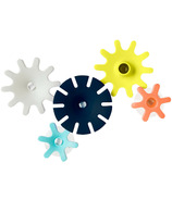 Boon Cogs Water Gears Bath Toy Navy & Yellow