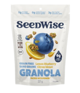 Granola sans grains SeedWise aux bleuets et au citron