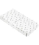 Kushies Percale Change Pad Cover With Slits For Straps Sun