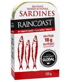 Raincoast Trading Wild Pacific Sardines In Tomato Sauce