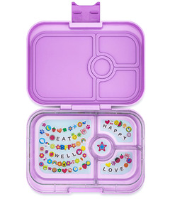 Yumbox Panino 4 Compartment Bento Box Ami Purple Friendship
