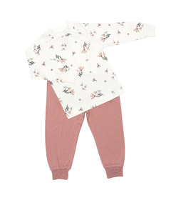Perlimpinpin Bamboo PJ Set Watercolor