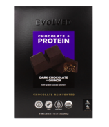 Evolved Chocolate+ Protein Bites Quinoa au chocolat noir 