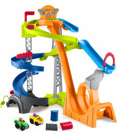 image of Fisher-Price Little People Wheelies Spiral Speedway  with sku:312192