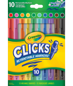 Crayola Super Clicks Retractable Markers