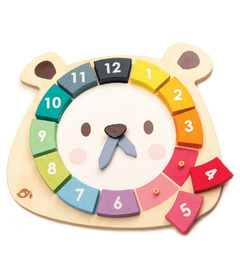 Tender Leaf Bear Colour's Clock