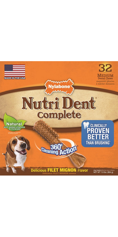 Nutri dent filet mignon clearance dental chews