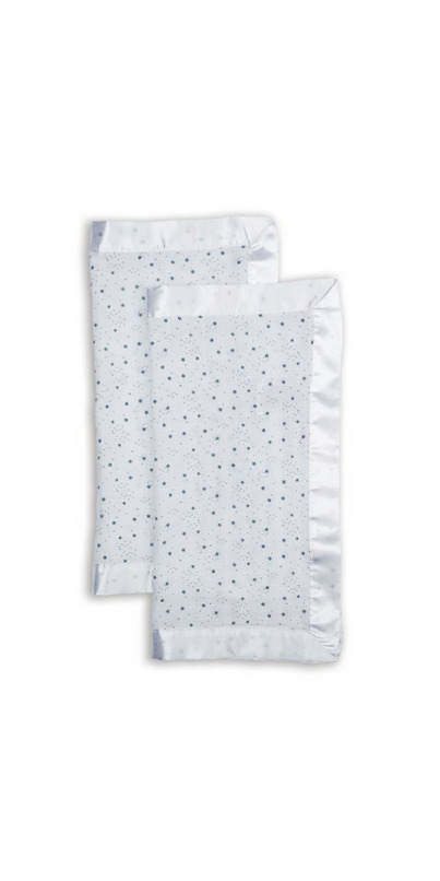 Buy Lulujo Baby Security Blankets 2 Pack Muslin Cotton Stars at Well.ca ...