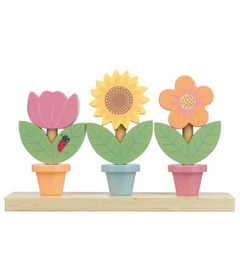 Orange Tree Toys Stacking Flower Pots