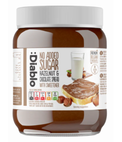 Diablo Sugar Free Hazelnut Chocolate Spread