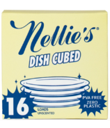 Détergent pour lave-vaisselle pré-mesuré en cubes de Nellie 