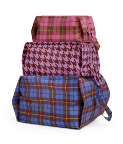 BAGGU 3D Zip Set Check Mix