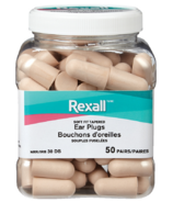 Rexall Soft Fit Tapered Ear Plugs