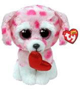 Ty Beanie Boo Rory The Valentine's Dog
