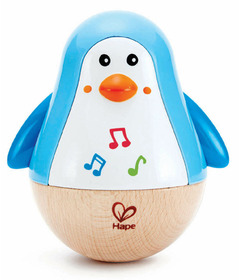 Hape Toys Penguin Musical Wobbler