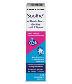 Bausch & Lomb Soothe Antibiotic Drops