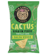 Chips de cactus à la salsa verte de Tia Lupita