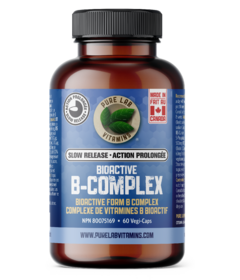 Pure Lab Vitamins Bioactive B-Complex Slow Release