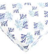 Nest Designs Fitted Bamboo Crib Sheet Blue Reef