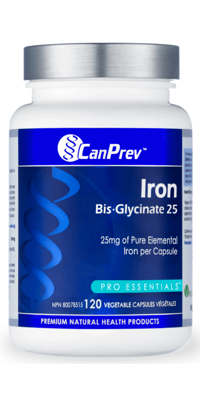 Buy CanPrev Iron Bis-Glycinate 25 at Well.ca | Free Shipping $49+ in Canada