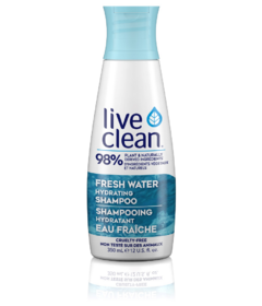 Shampooing hydratant de Live Clean Fresh Water