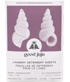 Good Juju Laundry Detergent Sheets Lavender Bloom