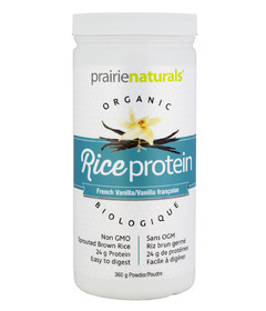 Prairie Naturals Organic RiceProtein French Vanilla