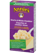 Annie's Homegrown Coquilles et cheddar blanc bio