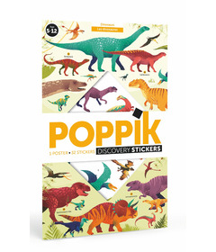 Poppik Discovery Poster Dinosaurs