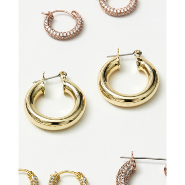 Buy Luv Aj Baby Amalfi Tube Hoops Gold at Well.ca | Free Shipping $35 ...