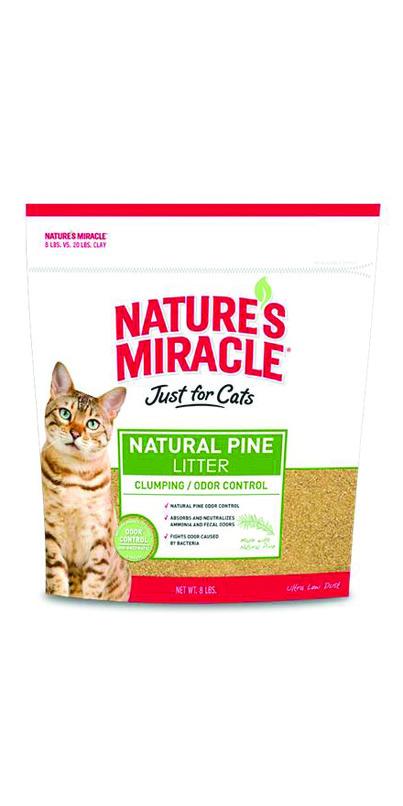 Nature's miracle 2025 pine cat litter