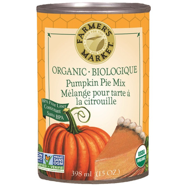 Buy Farmer's Market Organic Pumpkin Pie Mix at Well.ca | Free Shipping ...