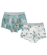 Nest Designs Boys Boxer Briefs Underwear Pack Forest Fun