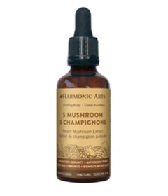 image of Harmonic Arts 5 Mushroom Tincture with sku:332441