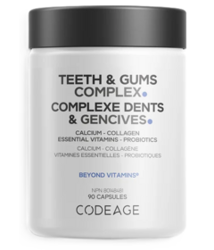 Codeage Teeth & Gums Complex with Oral Care Probiotics