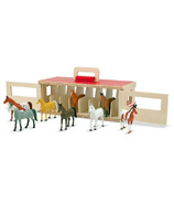 Melissa & Doug Take-Along Show Horse Stable