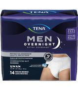 TENA Men Overnight Extra Coverage Incontinence Underwear