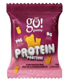 Go! Nutrition Go! Gummy Protein Sour Passion Fruit