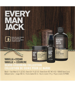 Every Man Jack Beard Kit Vanilla & Cedar